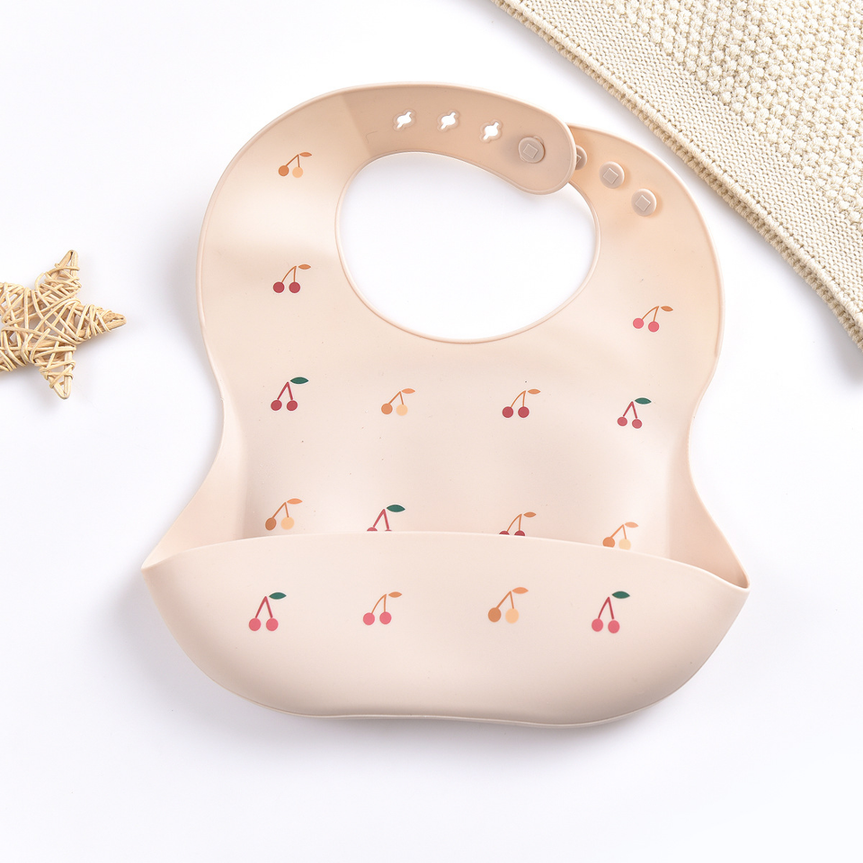 Silicone Bib - Waterdicht & Modieus - Silicone Baby Slabbetje