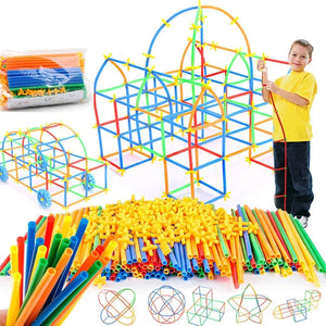 BuildPlay – Fantasie & Vaardigheid – Constructiebuisjes met Connectors