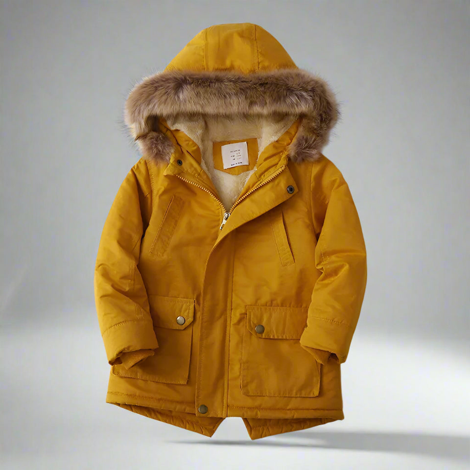 CozyTrend – Elegant & Warm – Parka Winterjas met Bontkraag