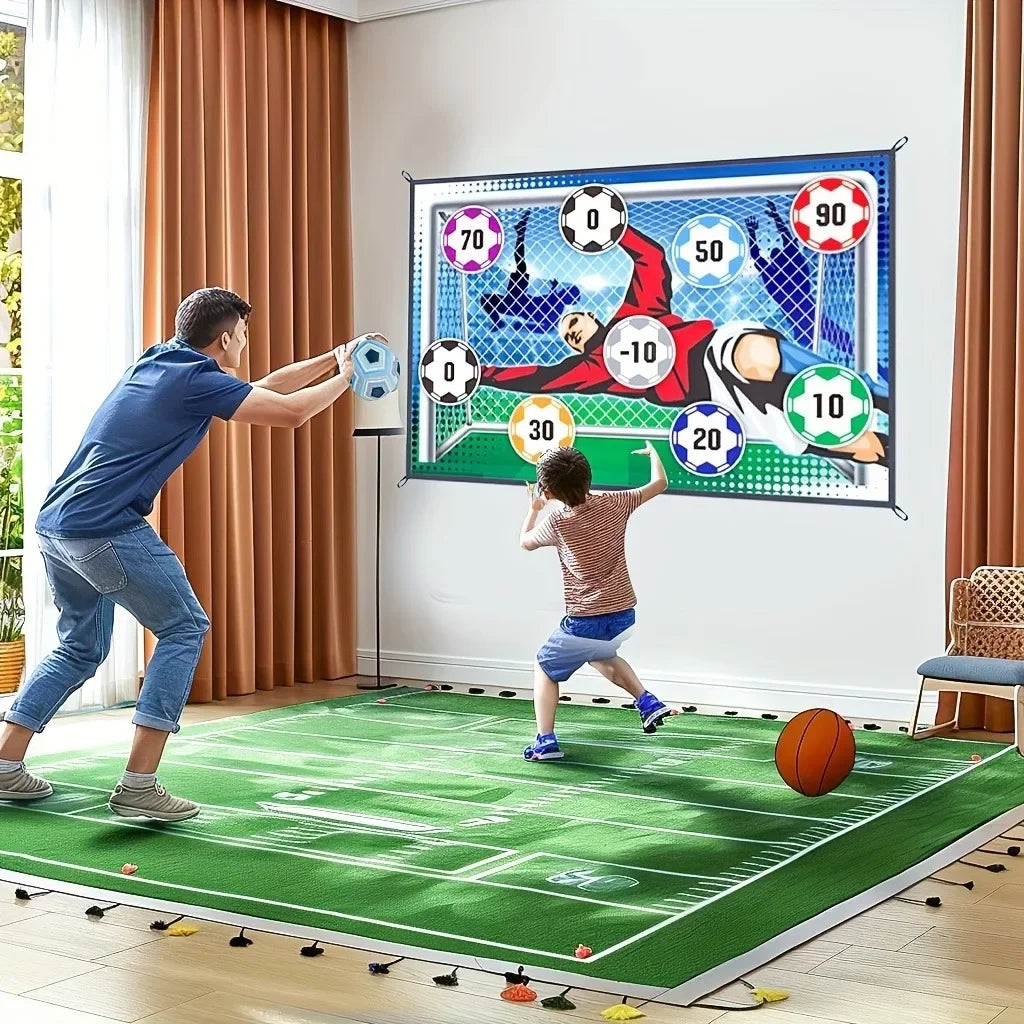 Sticky Soccer™ – Plak & Trap – Speelmat Voetbal