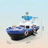 PlayHarbor – Muzikaal & Interactief – Speelgoed Boot met Licht & Geluid