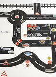 KidoTape – Kleurrijk & Handig – Verkeersweg Sticker Tape Set