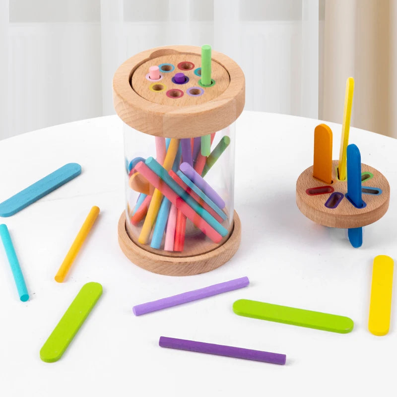 Woods™ - Educatief & Creatief - Kleur Sorteerspel
