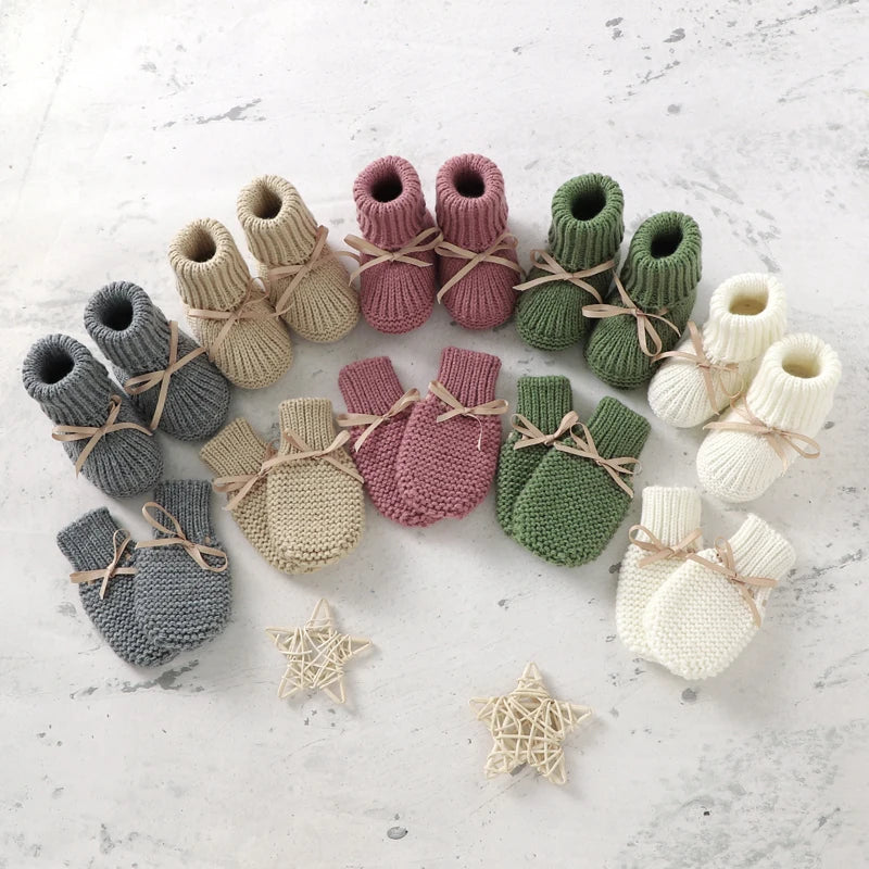 Booties & Mittens – Zacht & Warm – Handschoenen en Schoentjes Set