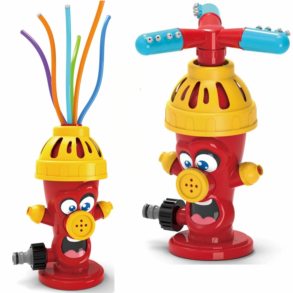 Cartoon Hydrant™ - Waterfeestje in de Tuin - Speelse Fontein