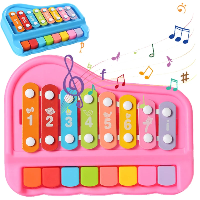 Tiny Tunes Set™ – Klankrijke Pret – Xylofoon & Piano voor kinderen