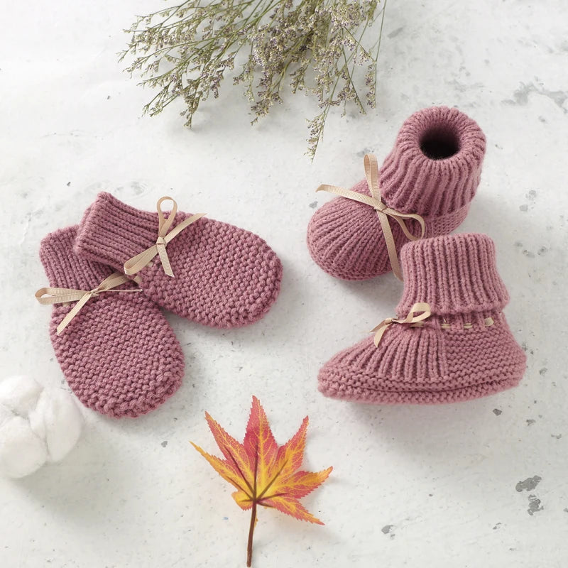 Booties & Mittens – Zacht & Warm – Handschoenen en Schoentjes Set