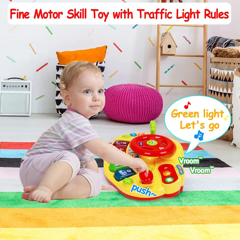DriveWheel – Interactive & Educational – Toetsenbord & Stuurwiel
