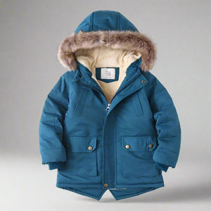 CozyTrend – Elegant & Warm – Parka Winterjas met Bontkraag