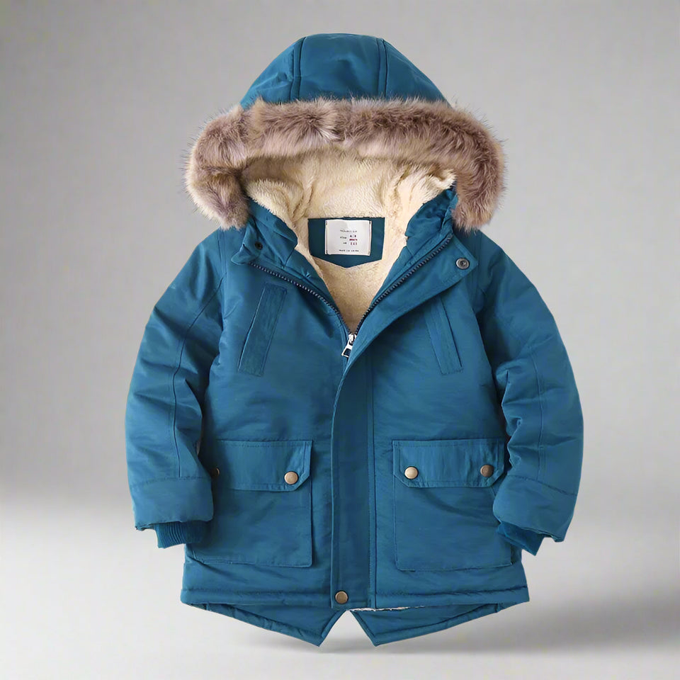 CozyTrend – Elegant & Warm – Parka Winterjas met Bontkraag
