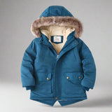 CozyTrend – Elegant & Warm – Parka Winterjas met Bontkraag