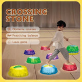 Crossing Stones™ - Springen & Balanceren - Lichtgevende Balansstenen