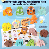 ZooLetters – Speels & Educatief – Dieren Alfabetpuzzel voor kinderen
