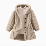 Mini Fashion™ - Zachte Fleece Binnenvoering voor Meisjes - Winterjas