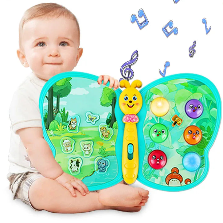 Musical Butterfly™ - Vrolijke Vlinderspeeltijd - Interactief Speelgoed