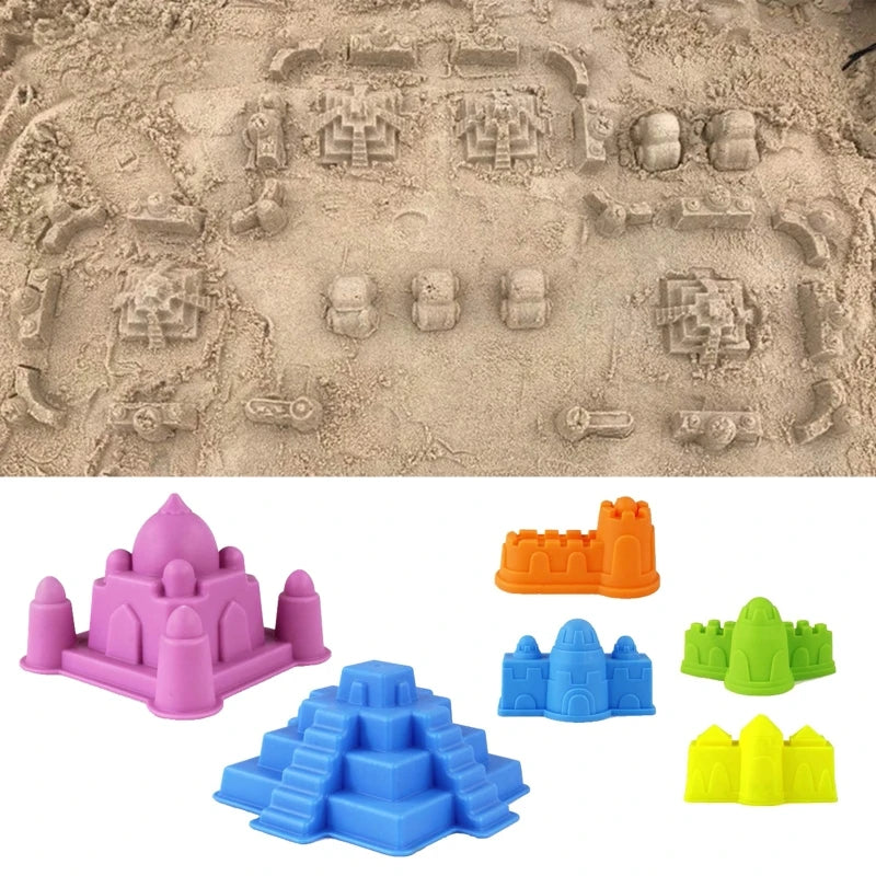 Sand Castle Kit™ – Zandpret Bouwplezier – Zandkastelen Set