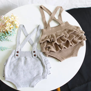 Mini Fashion™ - Schattige Gebreide Babyromper