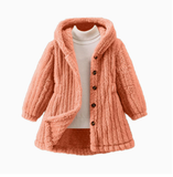 Mini Fashion™ - Zachte Fleece Binnenvoering voor Meisjes - Winterjas