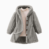 Mini Fashion™ - Zachte Fleece Binnenvoering voor Meisjes - Winterjas