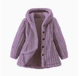 Mini Fashion™ - Zachte Fleece Binnenvoering voor Meisjes - Winterjas