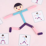 PlayGrow - Spelenderwijs Groeien - Montessori Puzzel Sportman