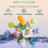 CalmChew – Zacht & Veilig – 3-in-1 Siliconen Bijtring