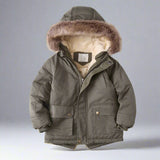 CozyTrend – Elegant & Warm – Parka Winterjas met Bontkraag