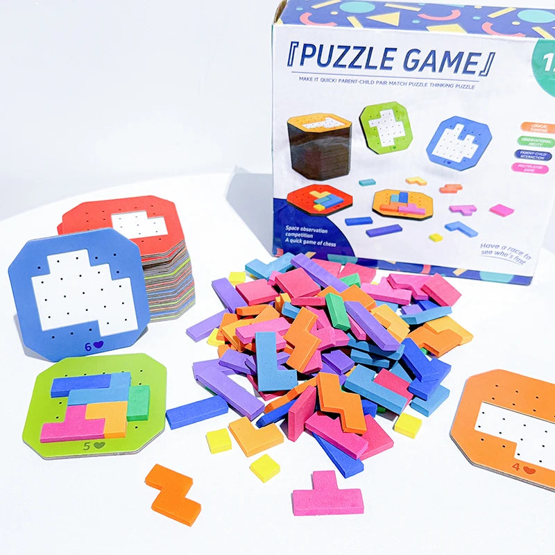 Logic Blocks™ – Kleur & Creativiteit – Geometrische Puzzel