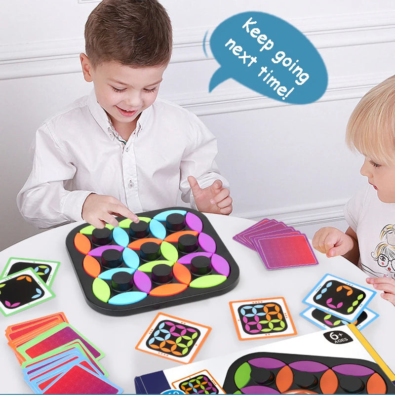 Rotating Logic™ - Uitdagend Puzzelen - Tangram Bordspel