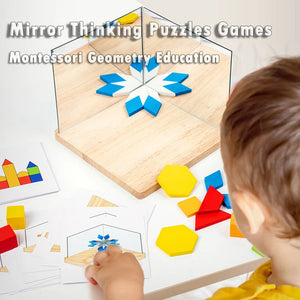 Reflection Play™ – Spiegelen & Leren – Puzzelblokken met spiegel