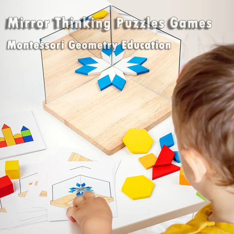 Reflection Play™ – Spiegelen & Leren – Puzzelblokken met spiegel