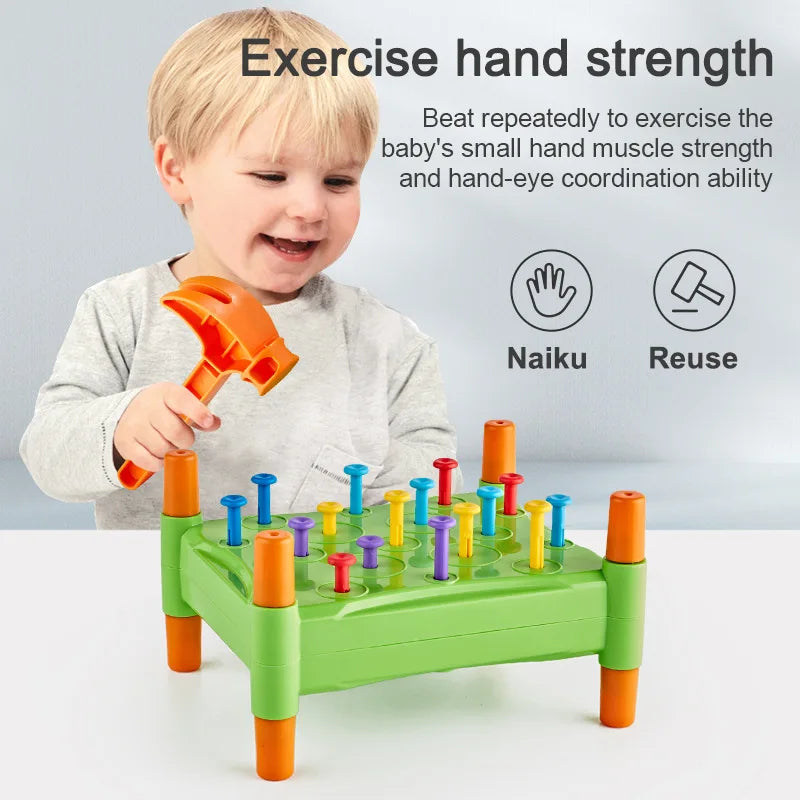 Nail & Knock™ – Tik Tik Kleuren – Hamertje Tik