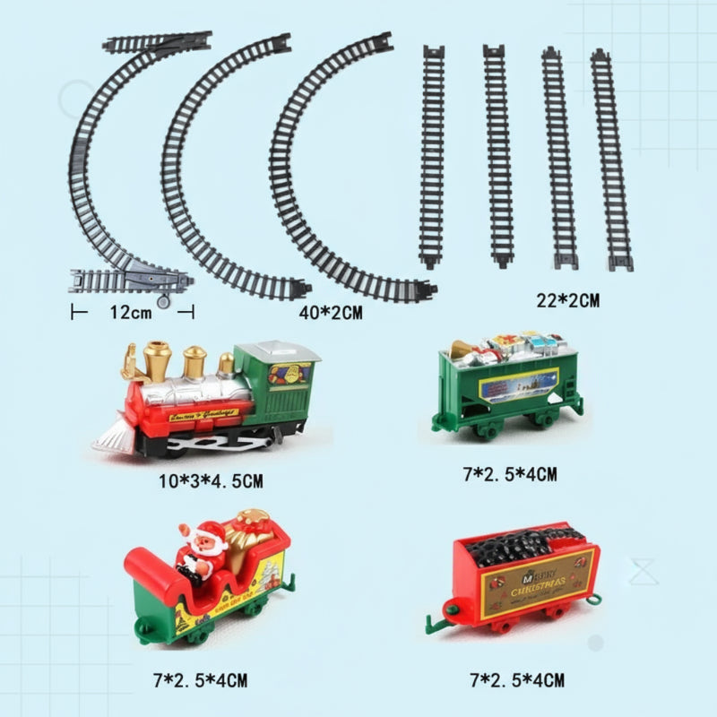 XmasTrain – Feestelijk & Leuk – Elektrische Treinset voor Kerst