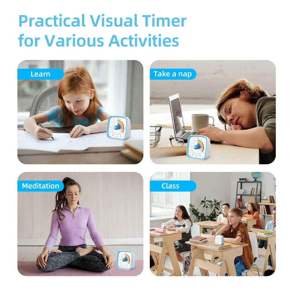 Visual Timer – Kleurig & Kalm – Kinder Timer