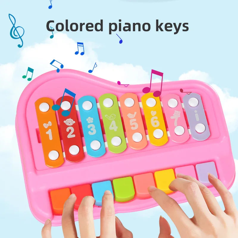 Tiny Tunes Set™ – Klankrijke Pret – Xylofoon & Piano voor kinderen