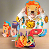Mask Book™ – Baby leert eerste indrukken – Stoffen Masker Boek