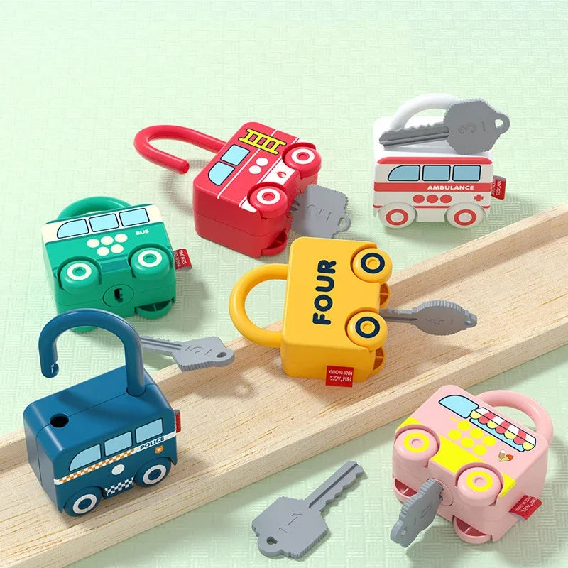 Puzzle Locks™ – Speel & Leer – Montessori Speelgoed