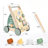 LearnWalker – Creatief & Educatief – Montessori Loopwagen