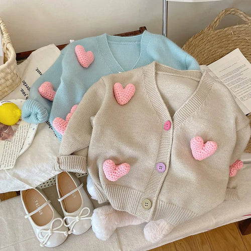 Mini Fashion™ - Trendy & Comfortabel - Hartjes Trui