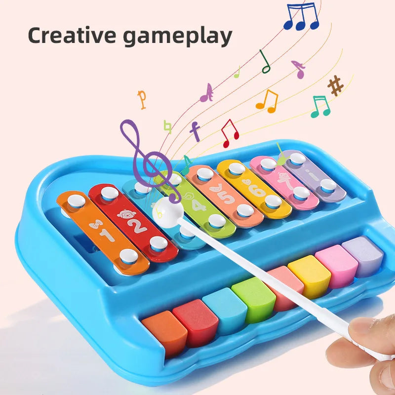 Tiny Tunes Set™ – Klankrijke Pret – Xylofoon & Piano voor kinderen