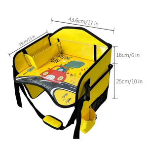 Portable Child Car Seat Table™ - Veilig & Comfortabel - Draagbare Kinder Autostoel Tafel