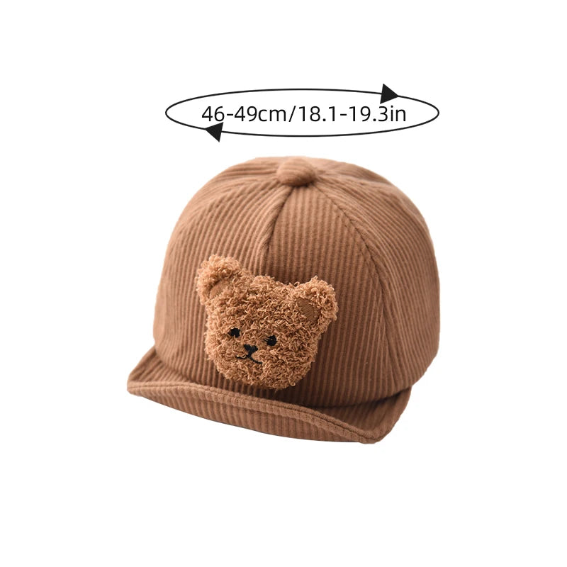 Mini Fashion - Stoer & Schattig - Corduroy Kinderpet Beertje