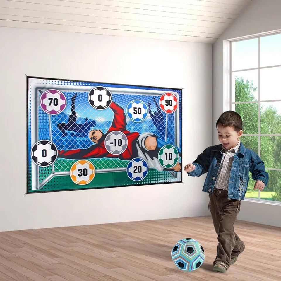 Sticky Soccer™ – Plak & Trap – Speelmat Voetbal