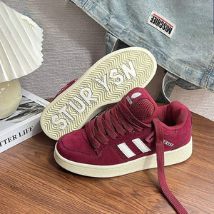 UrbanStep – Trendy & Comfortabel – Bordeauxrood Sneaker