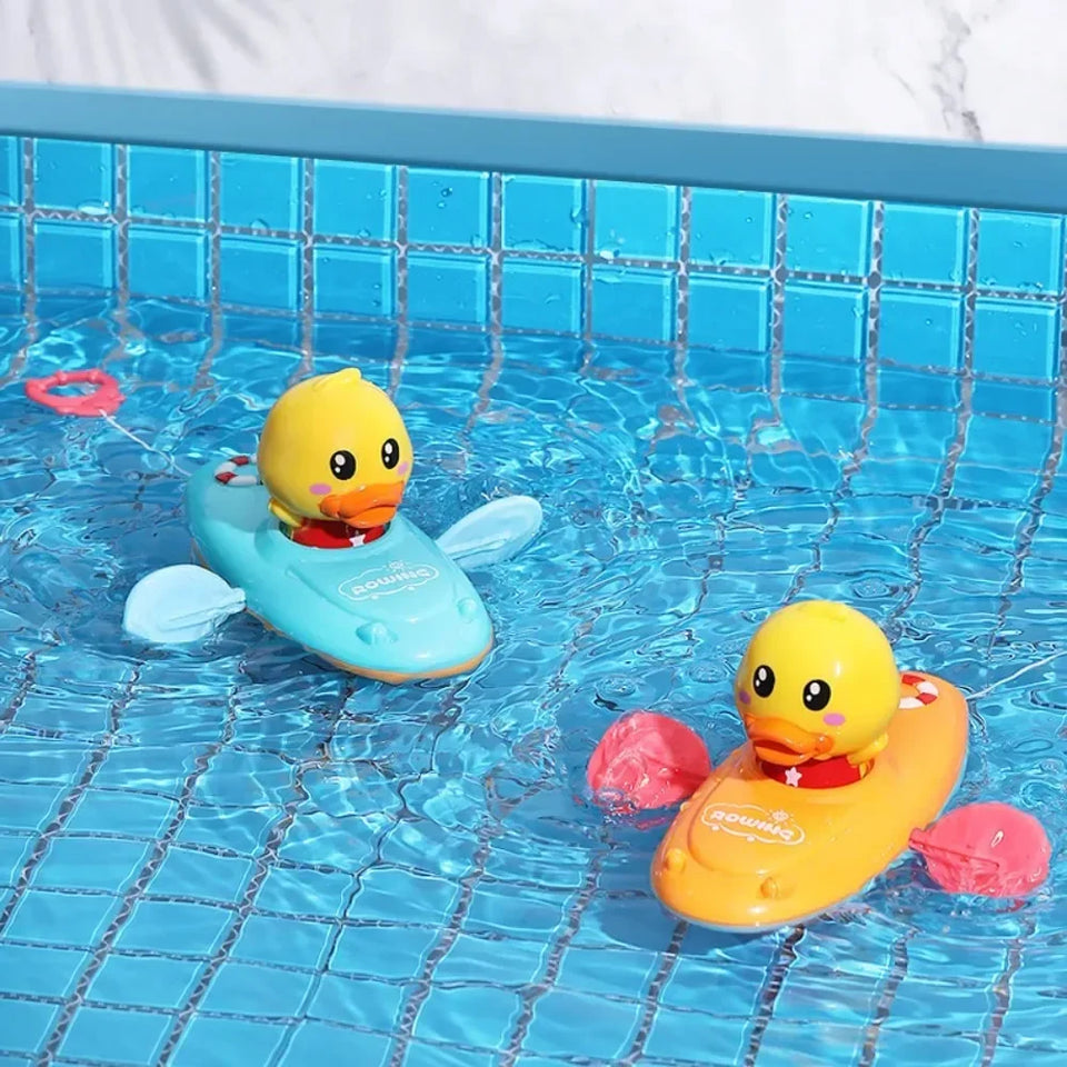 Little Duck Swim™ – Spetterpret Badvriendje – Roeiende badeend