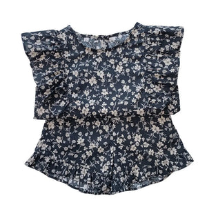 Mini Fashion™ - Bloemengeluk - Kinderjurkje