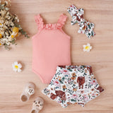 Baby Girl Summer Outfit – Schattig & Luchtig – Baby Kleding Set