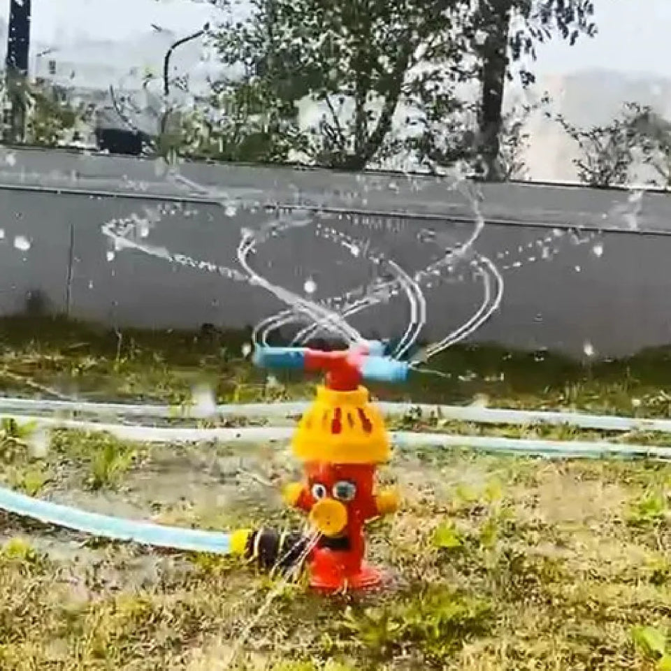 Cartoon Hydrant™ - Waterfeestje in de Tuin - Speelse Fontein
