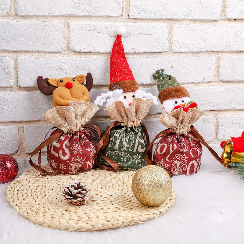 MerryBags – Luxe & Herbruikbaar - Feestelijke Kerst Cadeauzakjes