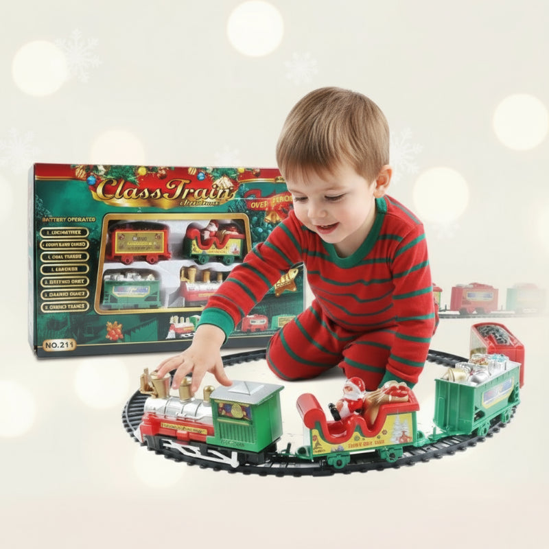 XmasTrain – Feestelijk & Leuk – Elektrische Treinset voor Kerst